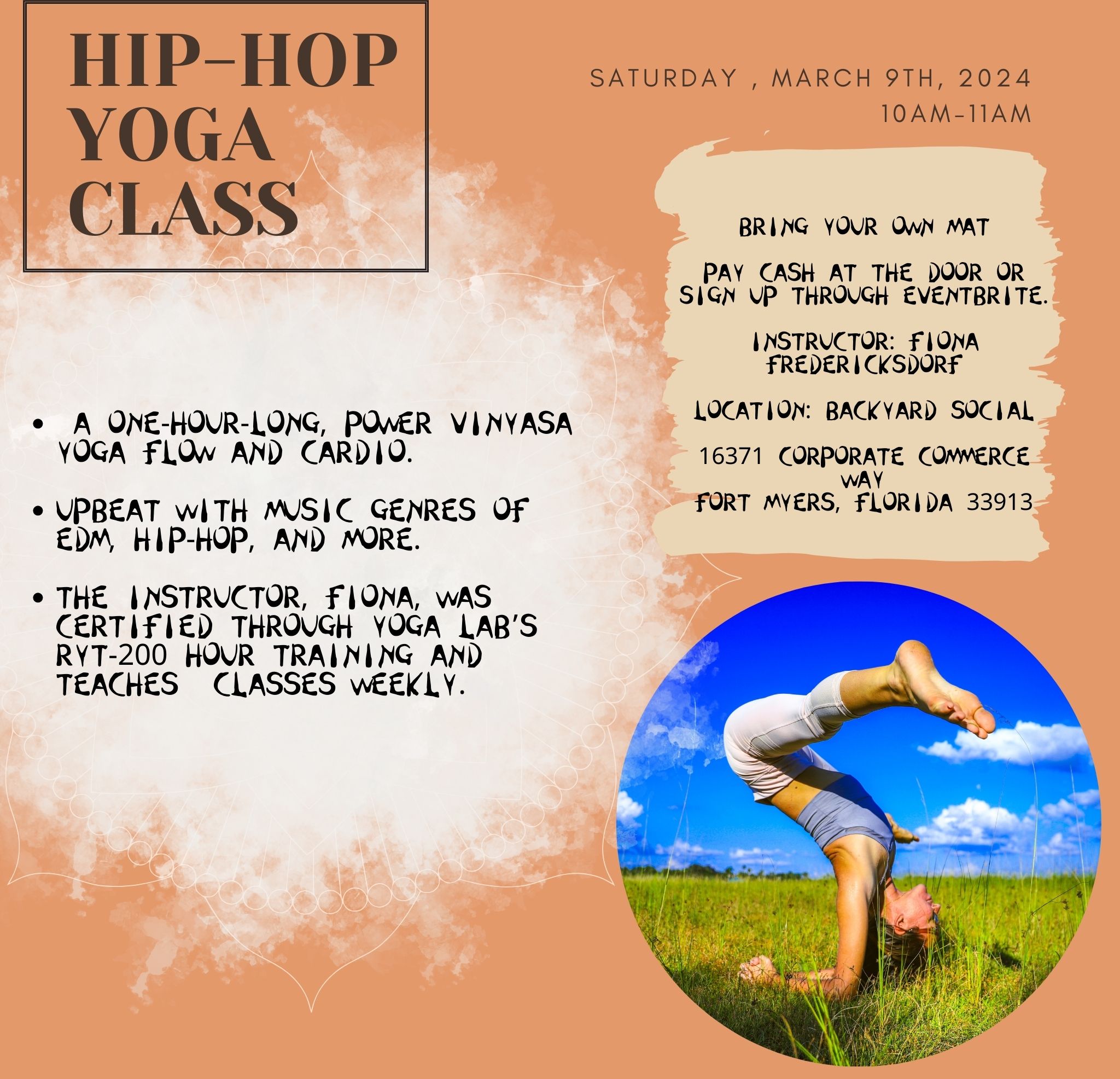 Hip-Hop Yoga class
