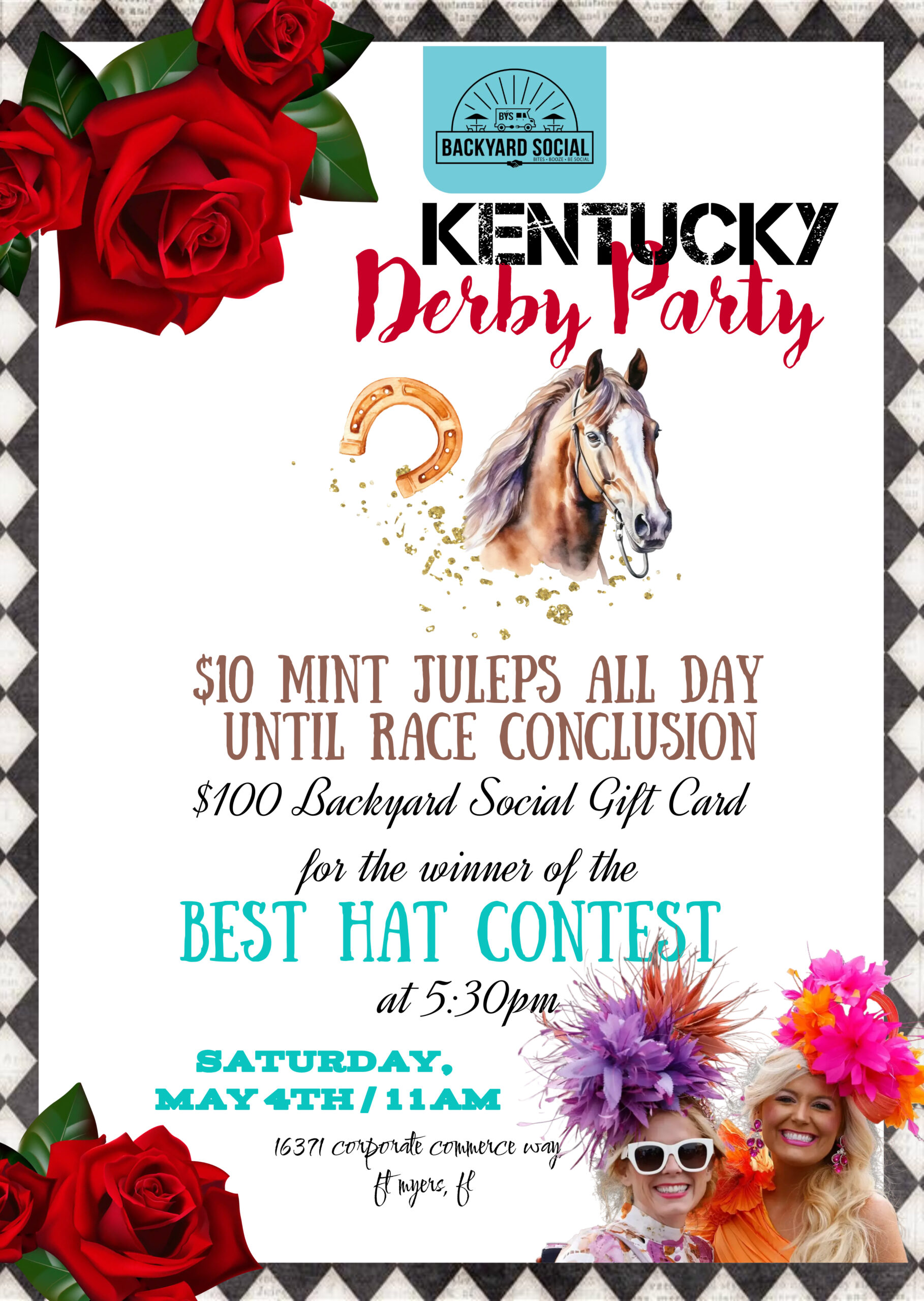 Kentucky Derby Party Invitation (3)