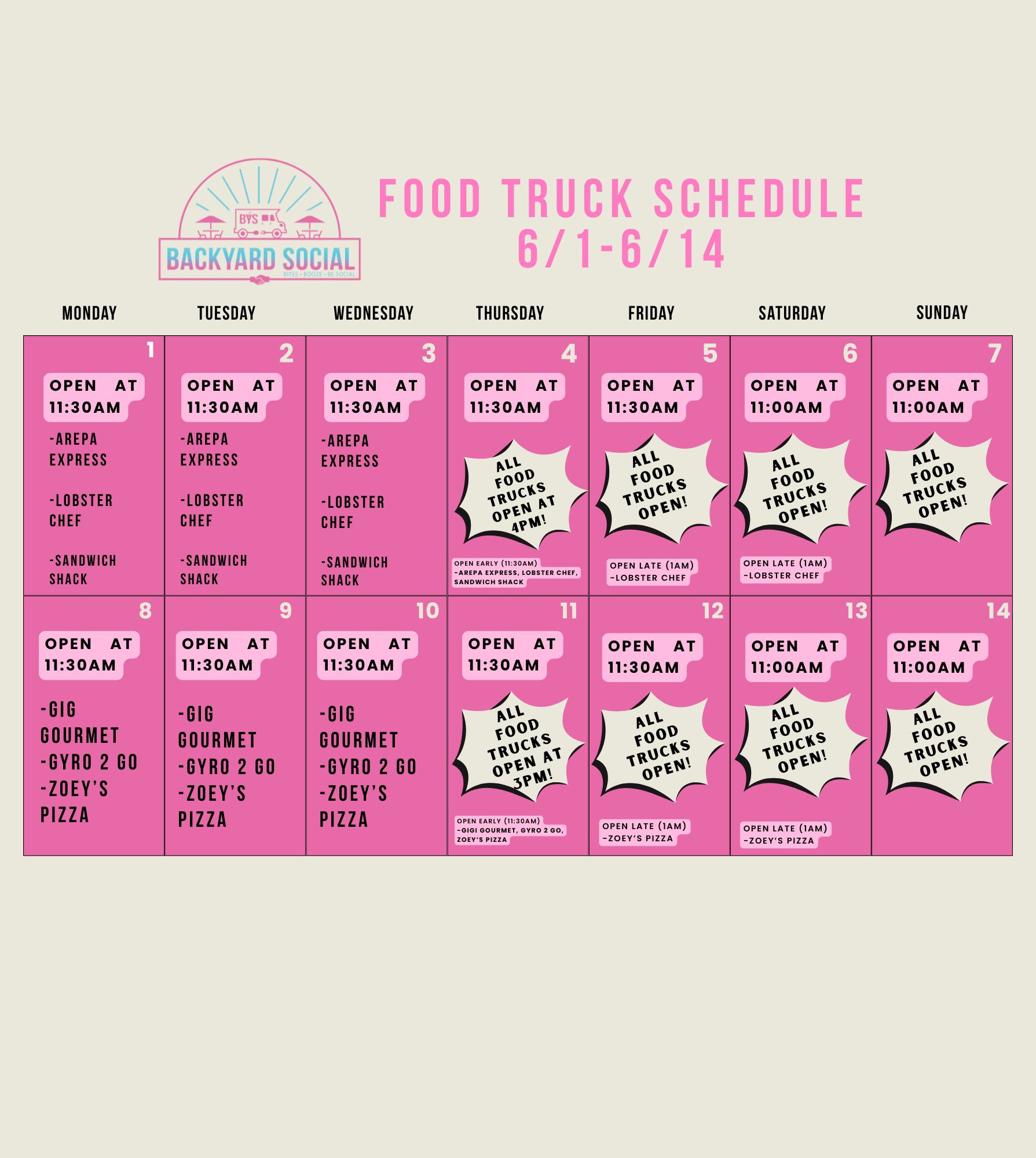 TRUCK CAL JUNE